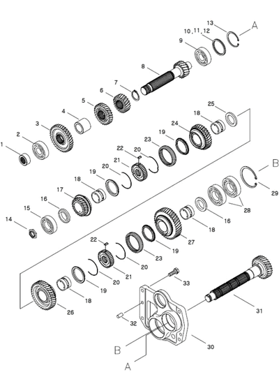 Shaft Main Drvn Trg281