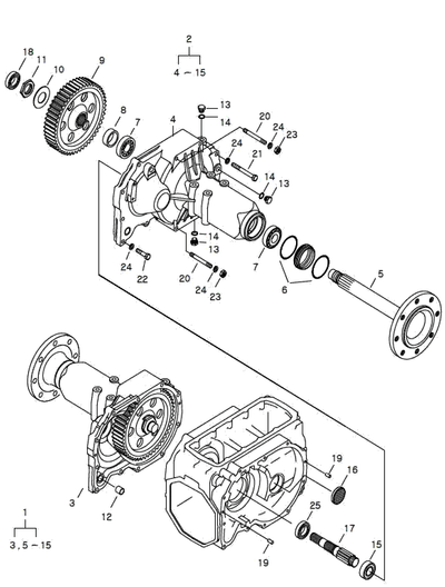 Pinion Final Drv Trg481