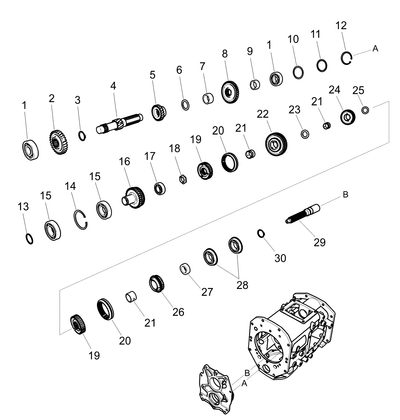 Spacer PTO Shaft