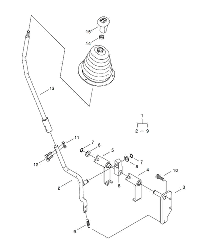 Selector M/shift