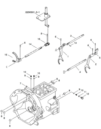 Rail F/r