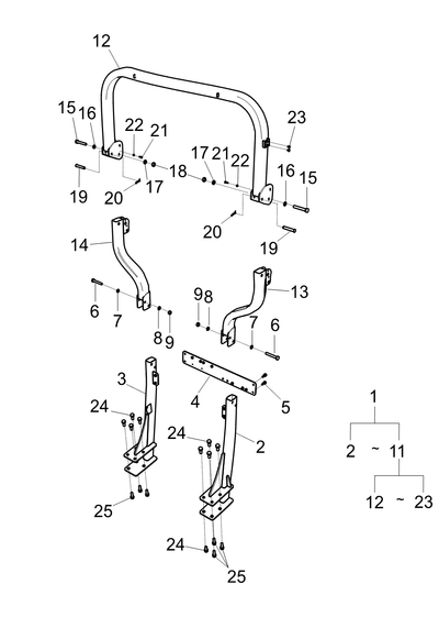 Pillar R/rops Mid