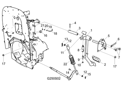 Rod Clutch Pedal