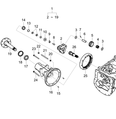 Shaft Planet Gear