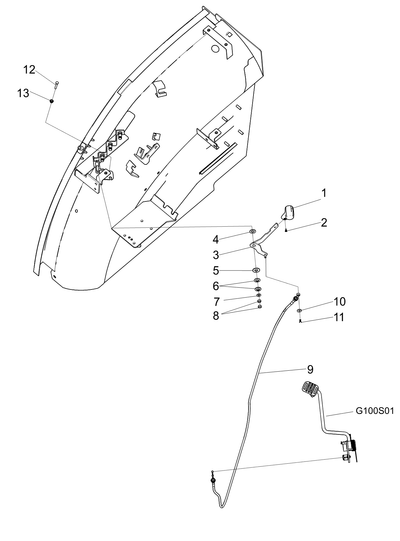 Wire Acc Lever
