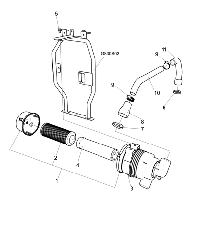 Pipe Air Intake