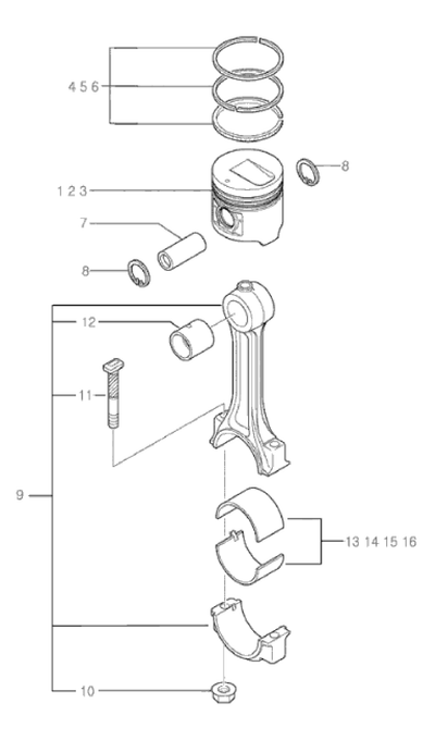 Piston Ring Mhi