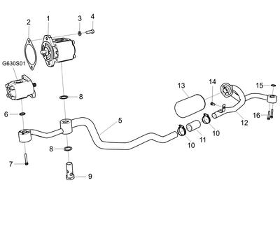 Pipe F/suction