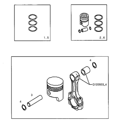 Pin Piston 4892712 Cnh
