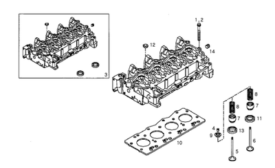 Valve, Seat 4897179 Cnh