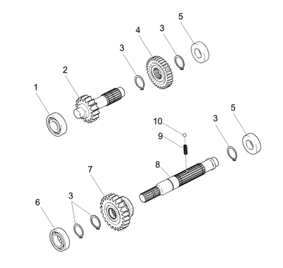 Shaft 4wd Trg288
