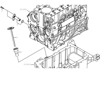 Oil Dipstick Cnh