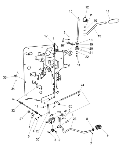Wire Acc Pedal