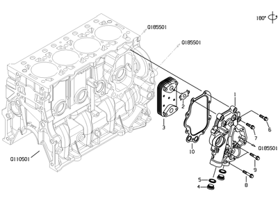 Threaded Plug Cnh