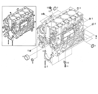 Plug, Hex Socket 504051238 Cnh