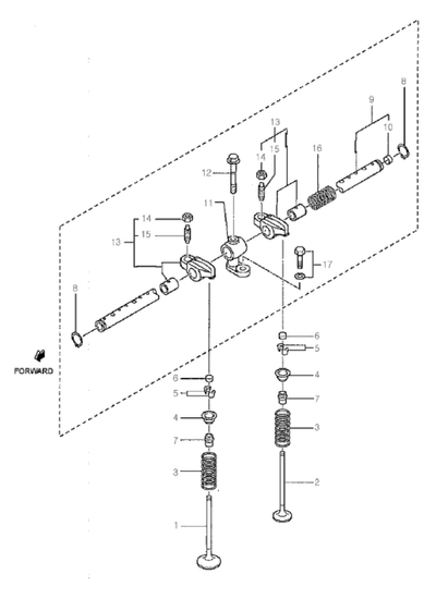Valve Mhi Spring