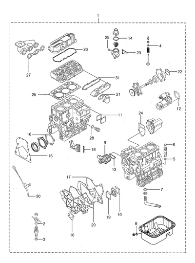 Tie Rod Mhi Gasket