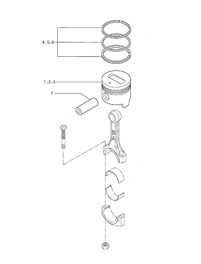 Ring Setpiston Mhi