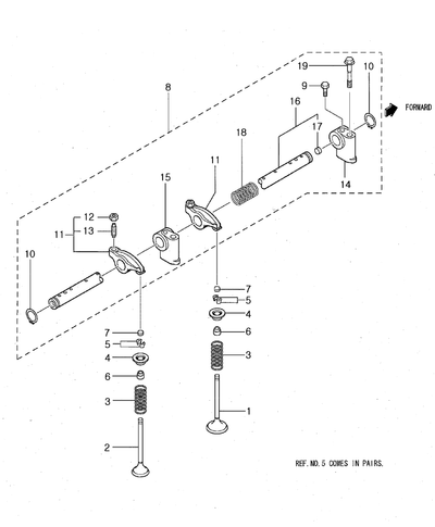 Rocker Mhi Screw