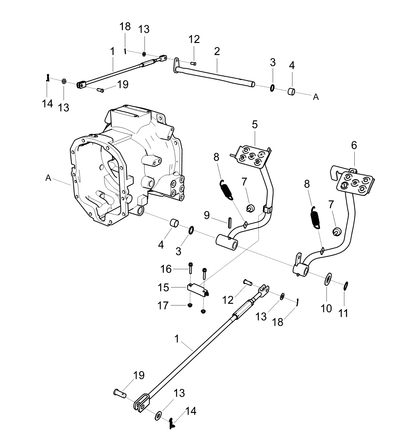 Pedal Brake Right