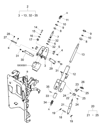 Shaft Steering New P