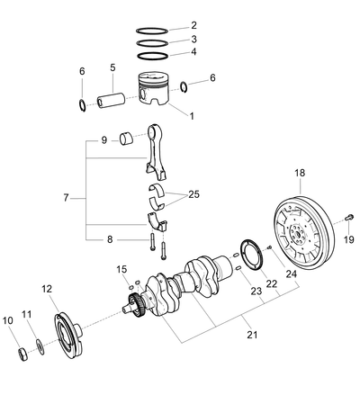 Pulley Crankshaft