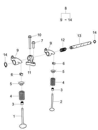 Valve Exhaust Egq121