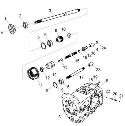 Shaft PTO Main