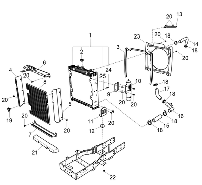 Sponge Radiator Seal