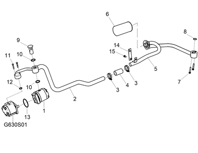Pipe F/suction Ism I