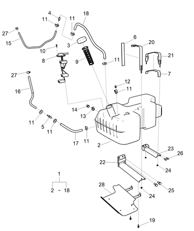 *nla*tank Assy Fuel T4 60l G040