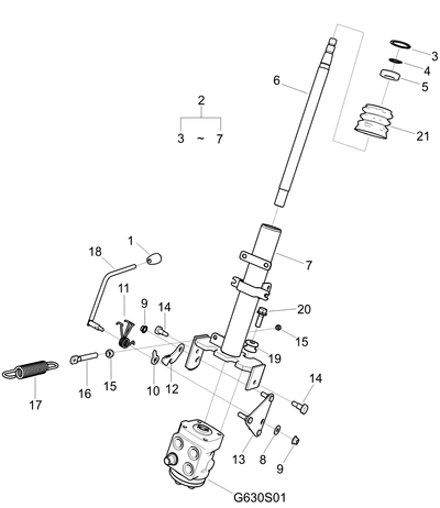 Shaft Str Column