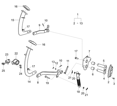 Pedal Forward ROPS