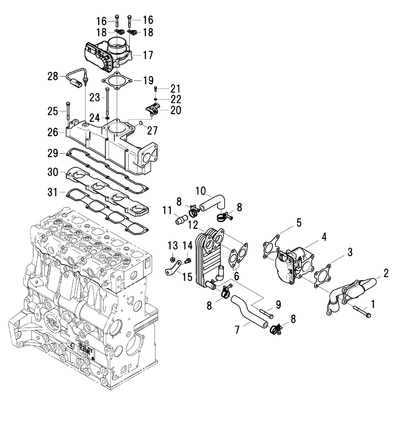 Throttle Valve Perkins