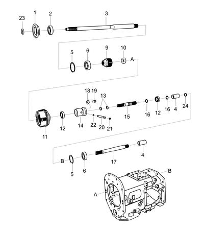 Shaft PTO Main