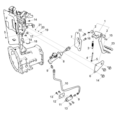 Plate Clutch Cylinder Xp