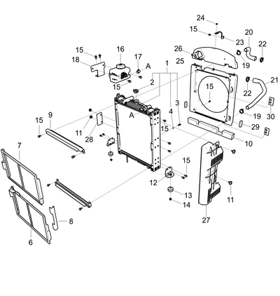 Support Radiator