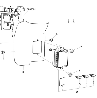 Sub Assembly Fuse Box