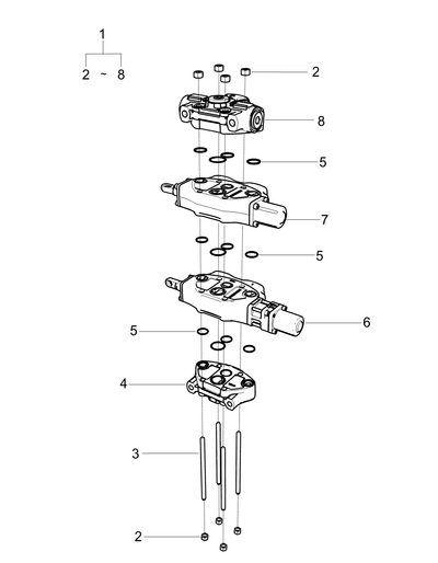 Valve Sec SD8 Flt/ac TRG827