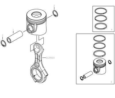 Piston Assembly S Fpt