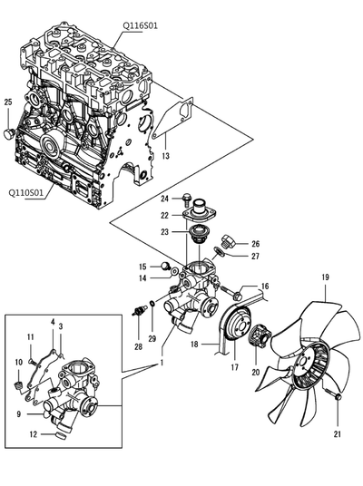 25 Ym Yanmar Plug