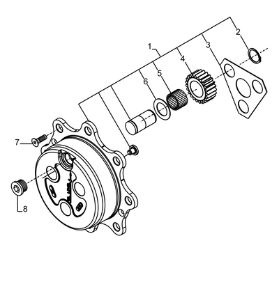 Thrust Washer C CA Carraro