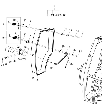 Weather Strip Door Xu
