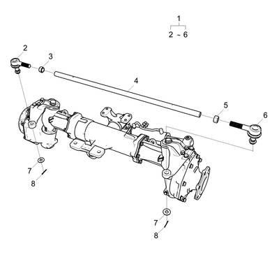 Tie Rod Assembly I Gs