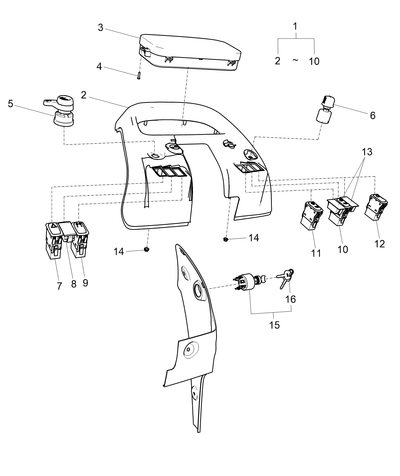 Panel Instrument(stage V) Trg750