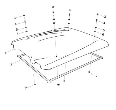 Roof Assy Mt2s G867