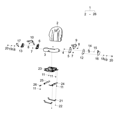 Seat Assembly Mec Sus