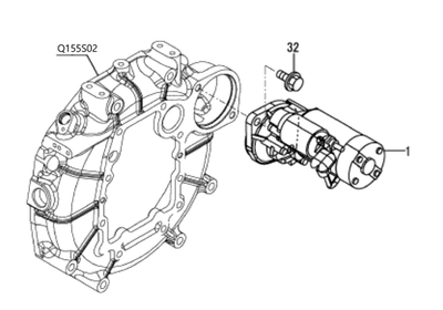 Starter Yanmar