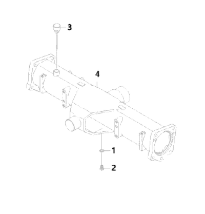 Support Front Axle Ls0011