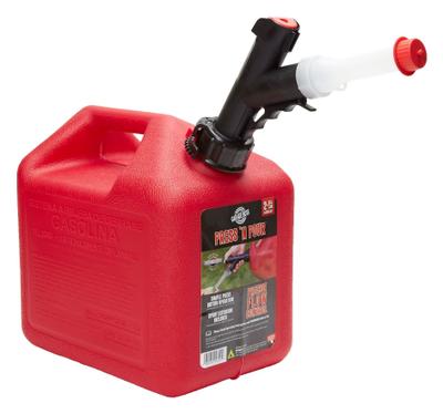 GB320 GarageBoss Press 'N Pour Gas Can, 2+ Gallon